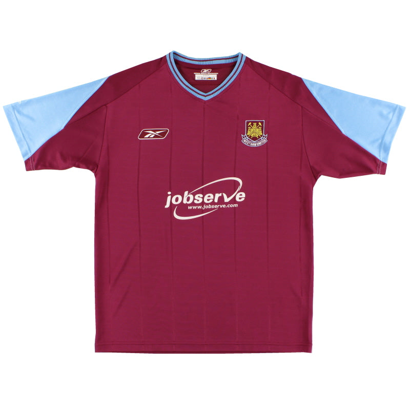 2003-05 West Ham Reebok Camiseta Local L