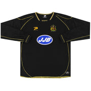 2003-05 Camiseta de visitante Patrick del Wigan de manga larga, talla XL