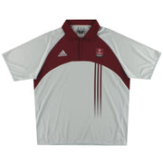 Camisa Polo con cremallera de 1/4 de personal de adidas de la final de la UEFA Champions League de 2003, talla XXL