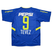 Camiseta Nike de Boca Juniors 2003/04 de local Tevez #9 (M)