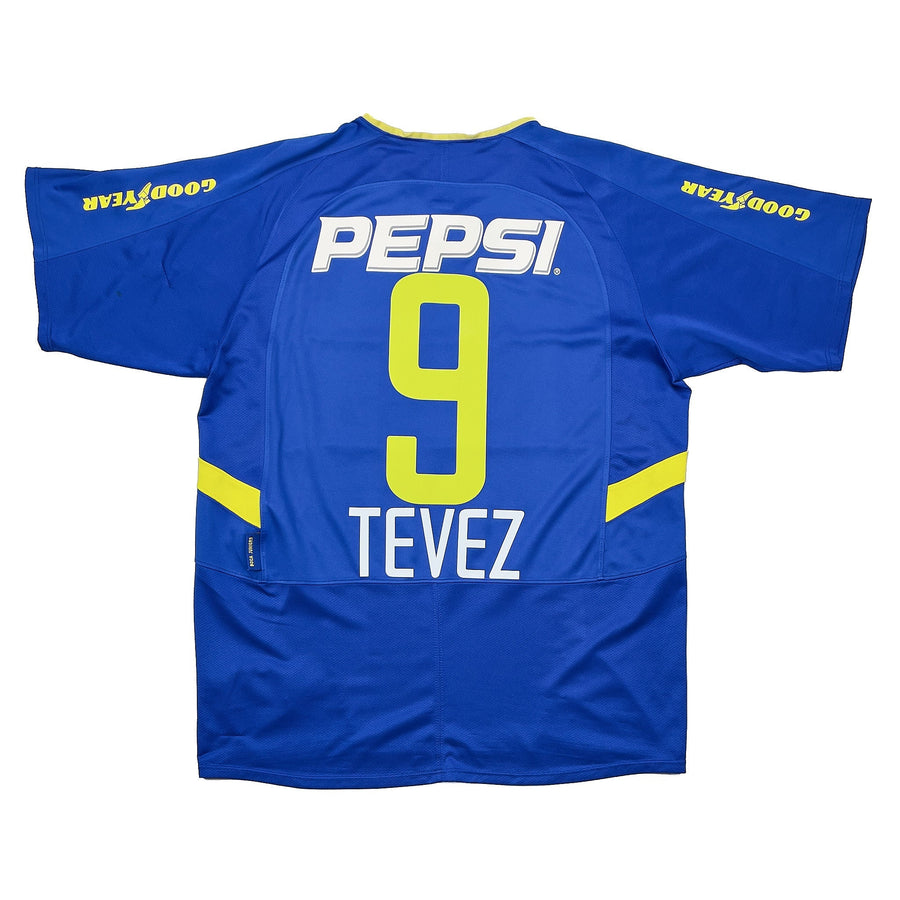 Camiseta Nike de Boca Juniors 2003/04 de local Tevez #9 (M)