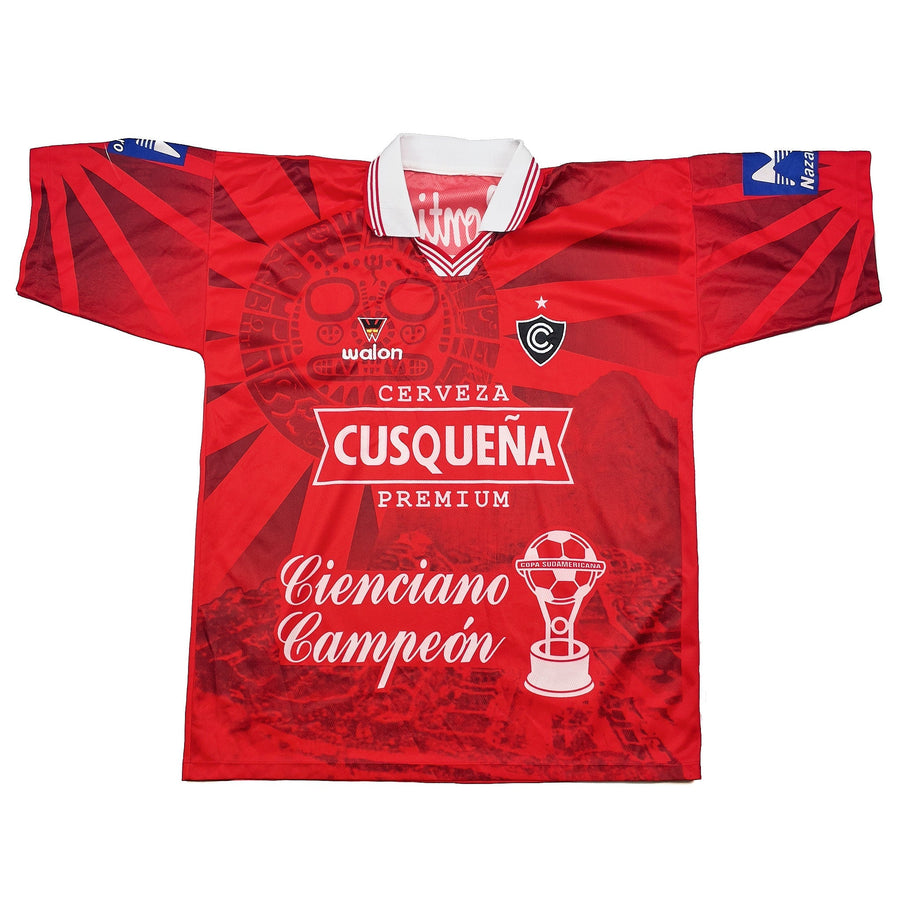 Camiseta de local del Cienciano #11 de la temporada 2003/04 (Campeones de la Copa Sudamericana) (Talla L) Walon