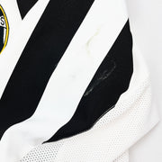 Camiseta de Local Manga Larga Juventus Davids #26 Temporada 2003/04 (Talla M) Nike