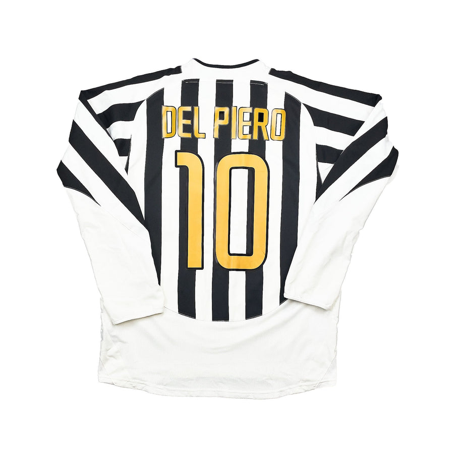 Camiseta de casa Juventus Del Piero #10 L/S 2003/04 (L) Nike