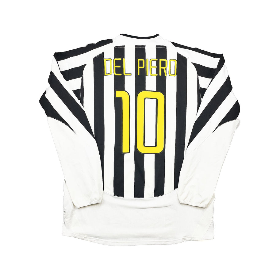 Camiseta de local manga larga de la Juventus 2003/04 de Del Piero #10 (XL) Nike