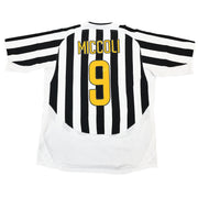 Camiseta de local 2003/04 de la Juventus Miccoli #9 (XL) Nike