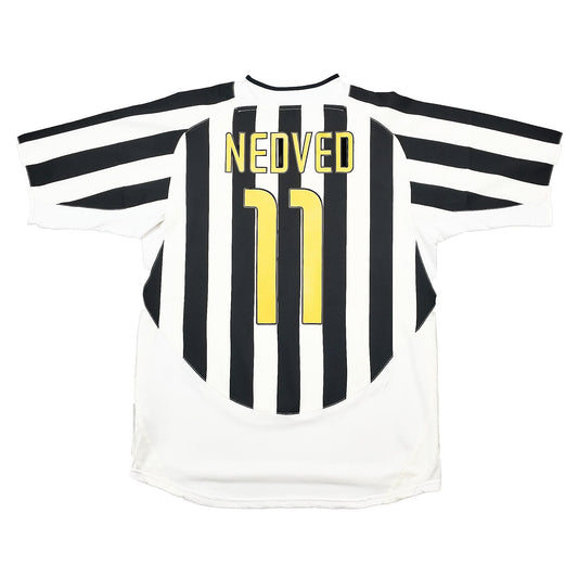 2003/04 Juventus Nedved #11 Home Shirt (M) Nike
