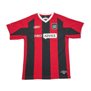 Camiseta de visitante del Manchester City 2003/04 Anelka #39 (Talla S) Reebok