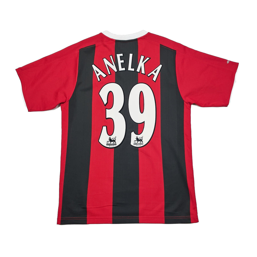 Camiseta de visitante del Manchester City 2003/04 Anelka #39 (Talla S) Reebok