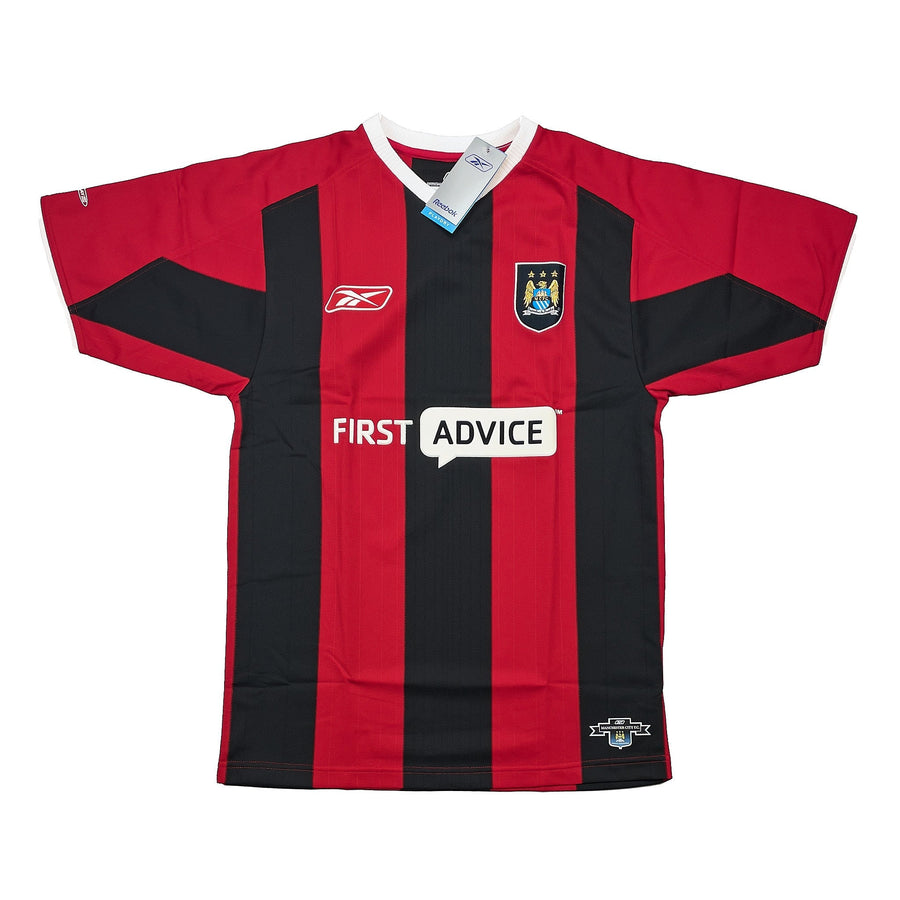 2003/04 Manchester City *BNWT* Camiseta de visitante (S) Reebok