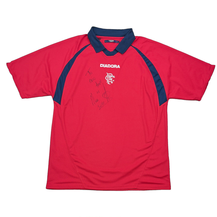 2003/04 Camiseta de entrenamiento del Rangers (L) Diadora