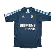 Camiseta de visitante del Real Madrid 2003/04 R. Carlos #3 (S) Adidas