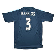 Camiseta de visitante del Real Madrid 2003/04 R. Carlos #3 (S) Adidas