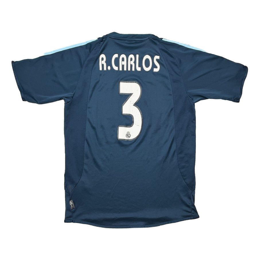 Camiseta de visitante del Real Madrid 2003/04 R. Carlos #3 (S) Adidas