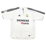 Camiseta de local del Real Madrid Ronaldo #9 *versión jugador* 2003/04 (M) Adidas