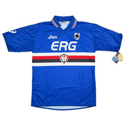 Camiseta de la Sampdoria **BNWT** para casa 2003/04 (XL) Asics