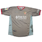 2003/04 Sevilla Pablo Alfaro #24 Camiseta de la Tercera Equipación *Match Issue* (XL) Joma