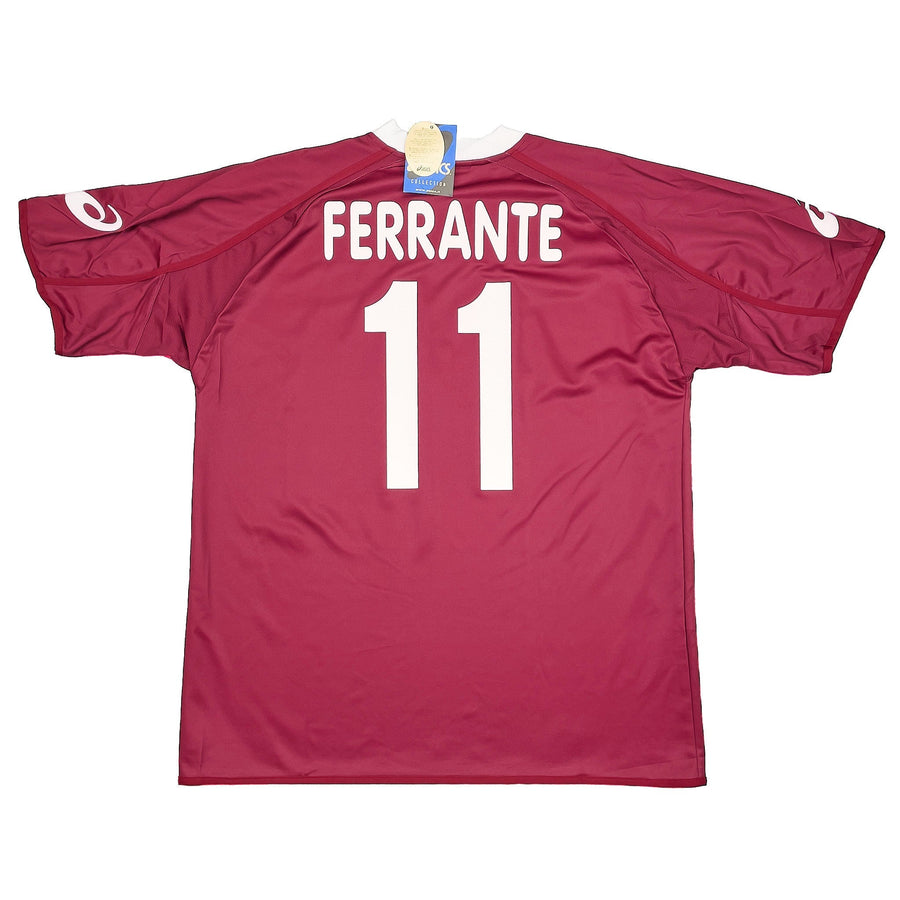 2003/04 Camiseta de local Torino Ferrante #11 *BNWT* (XL) Asics