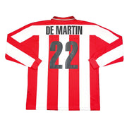 2003/04 Camiseta de local Vicenza De Martin #22 *Emitida para partido* (XL) Biemme