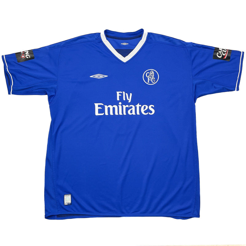 2003/05 Chelsea Lampard #8 Home Shirt (XXL) Umbro