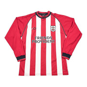 2003/05 Southampton Marsden #4 Camiseta Local Manga Larga (L) OM