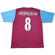 2003/05 Camiseta Titular West Ham Sheringham #8 (M) Reebok