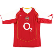 Camiseta Nike del Arsenal Local 2004-05 Talla XL