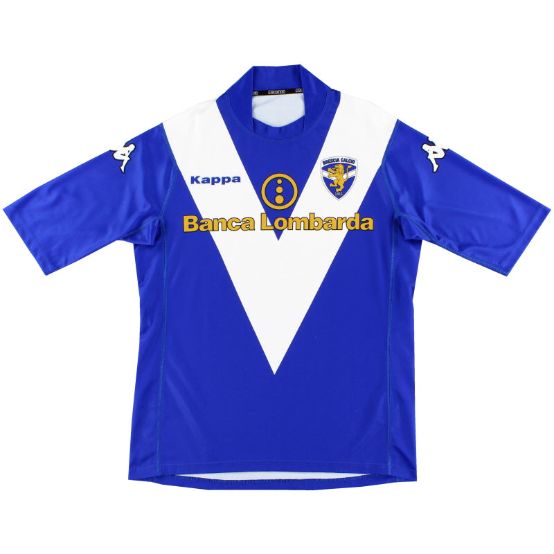 Camiseta Kappa de local del Brescia 2004-05 *Impecable* XL