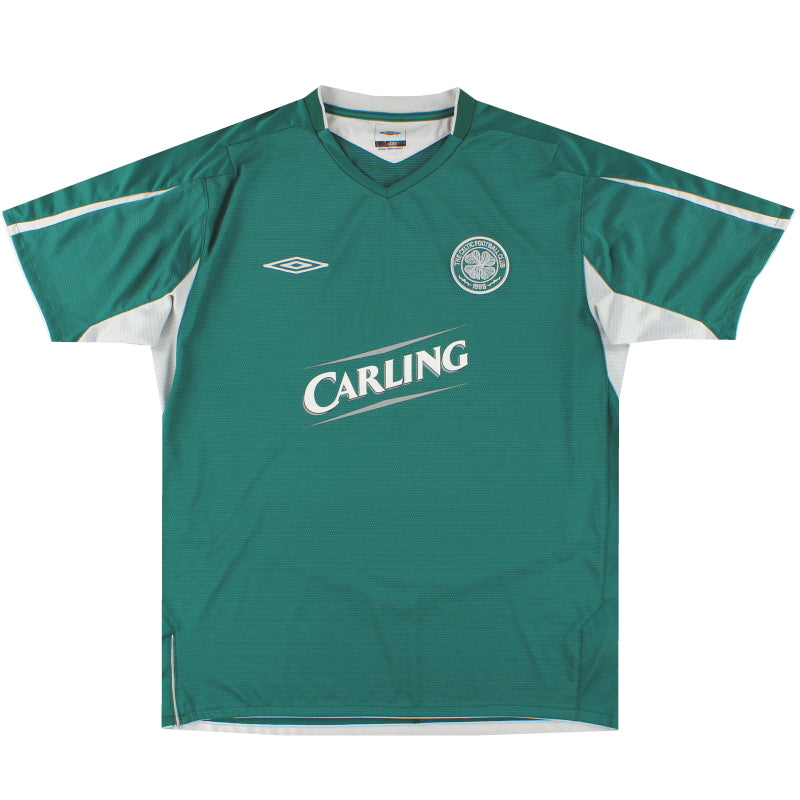 2004-05 Camiseta de visitante Umbro del Celtic XL. Niños