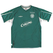 Camiseta de visitante Umbro 'Champions' del Celtic 2004-05 XL