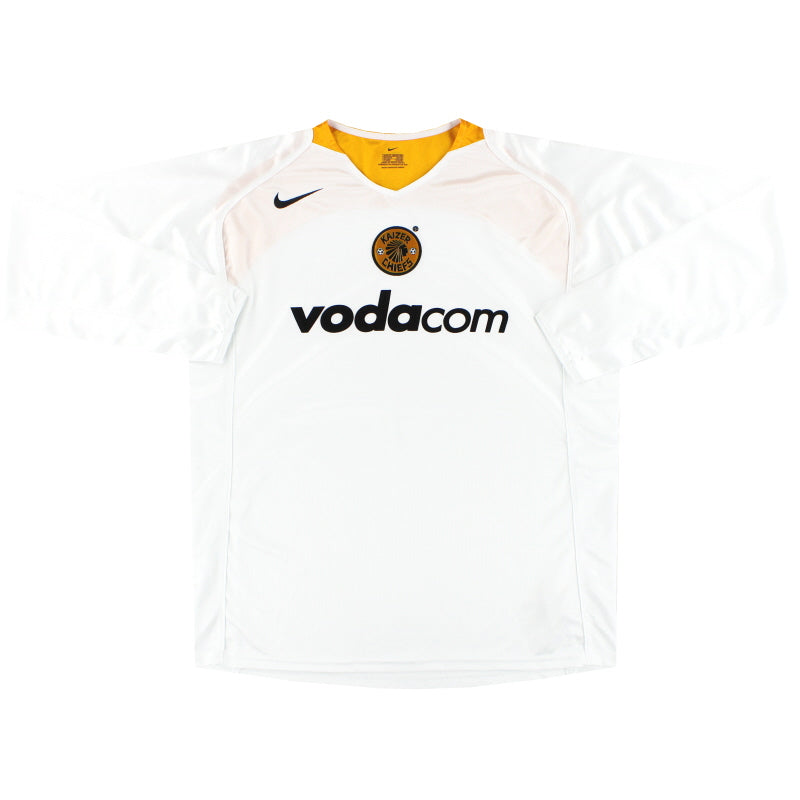 2004-05 Kaizer Chiefs Nike Away Shirt L/S *Nueva* XL / Nueva /