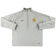 2004-05 Manchester United Nike 1/2 Cremallera Sudadera Entrenamiento XXL