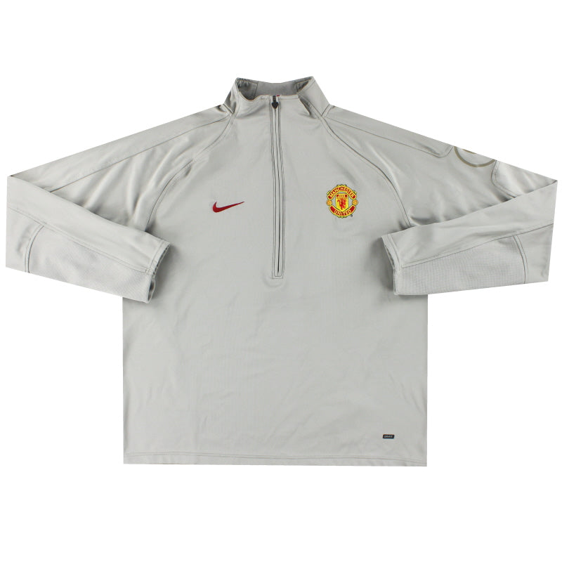 2004-05 Manchester United Nike 1/2 Cremallera Sudadera Entrenamiento XXL
