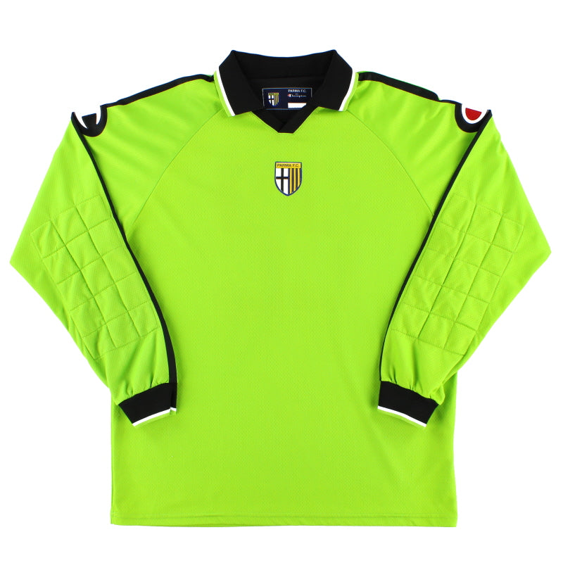 Camiseta de portero de Parma para jugador, temporada 2004-05, #22 XXL