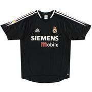 Camiseta de visitante adidas del Real Madrid 2004-05 XL