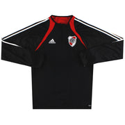 Chaqueta deportiva con cremallera de 1/4 adidas de River Plate 2004-05 *Impecable* M/L