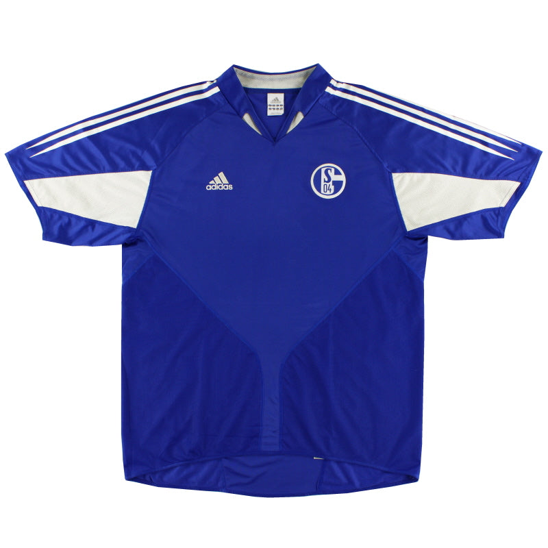 Camiseta de local del Schalke 2004-05 XXL