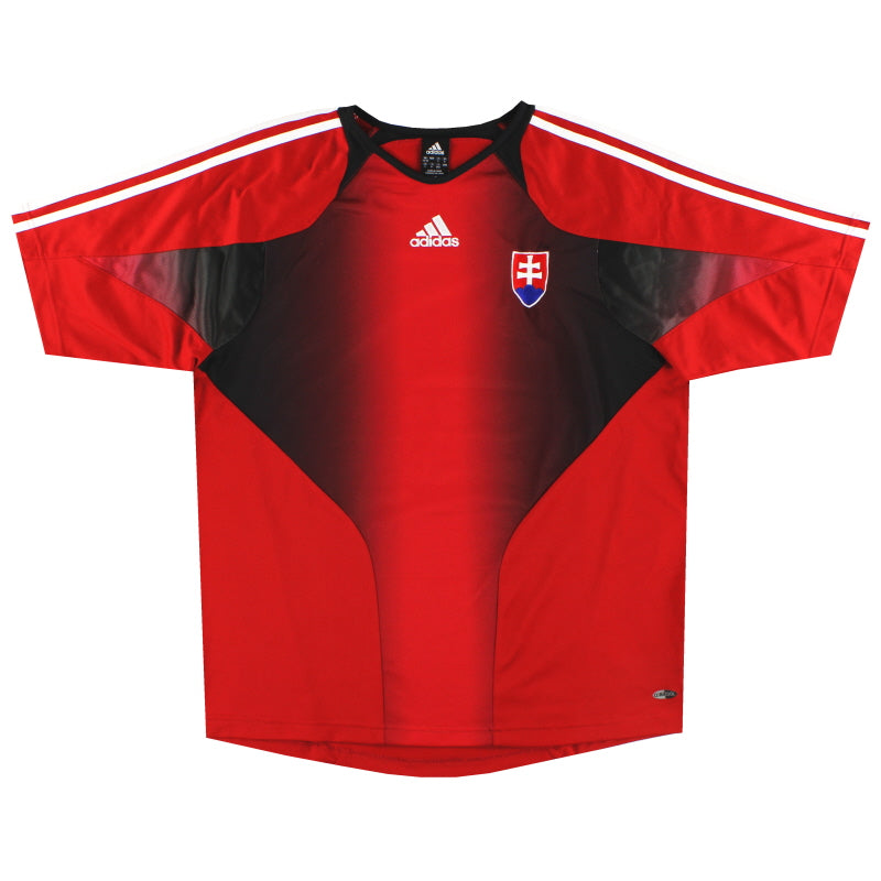 Camiseta de entrenamiento adidas Eslovaquia 2004-05 XL