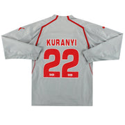 2004-05 Stuttgart Puma Tercera Camiseta Kuranyi #22 Manga Larga Talla L.Niños