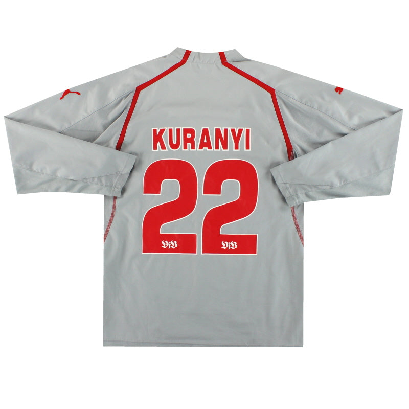2004-05 Stuttgart Puma Tercera Camiseta Kuranyi #22 Manga Larga Talla L.Niños
