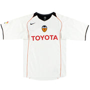 2004-05 Valencia Nike Camiseta Local XL