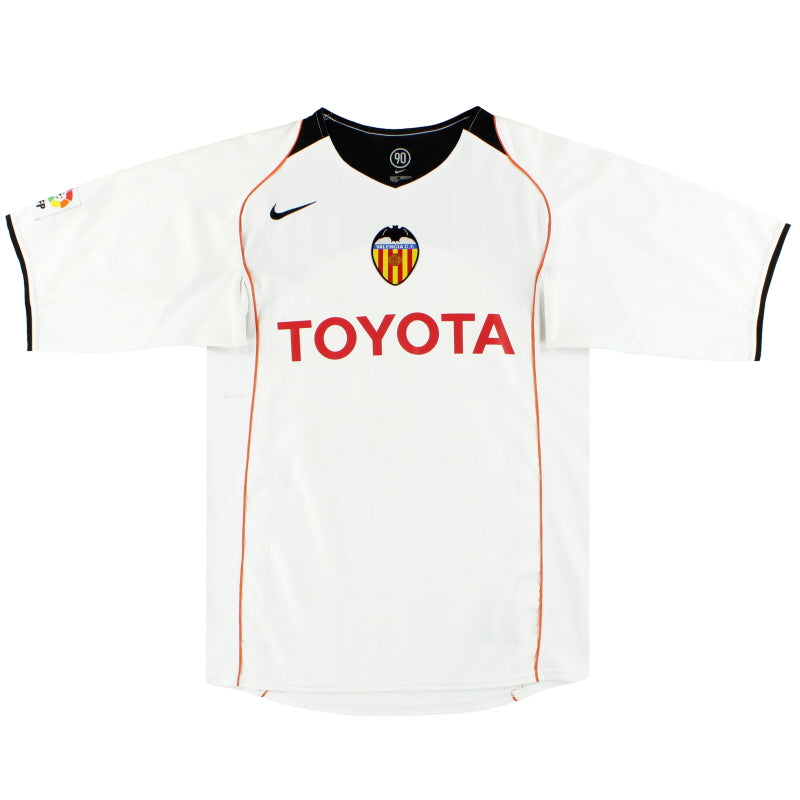 2004-05 Valencia Nike Camiseta Local XL