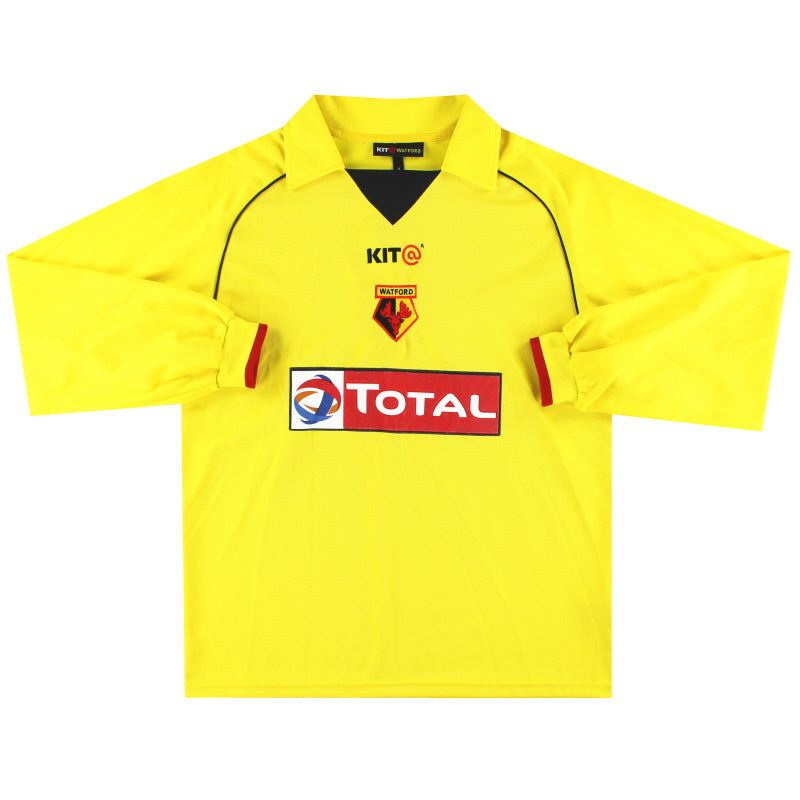 Camiseta de local del Watford 2004-05 M/L