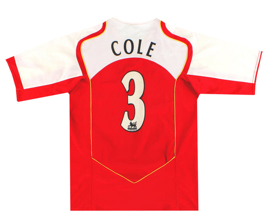 2004-05 Arsenal Nike Home Shirt Cole #3 M