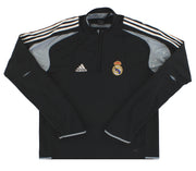 2004-05 Real Madrid adidas 1/4 Zip Training Top L