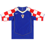 2004-06 Croacia Nike Camiseta Visitante S