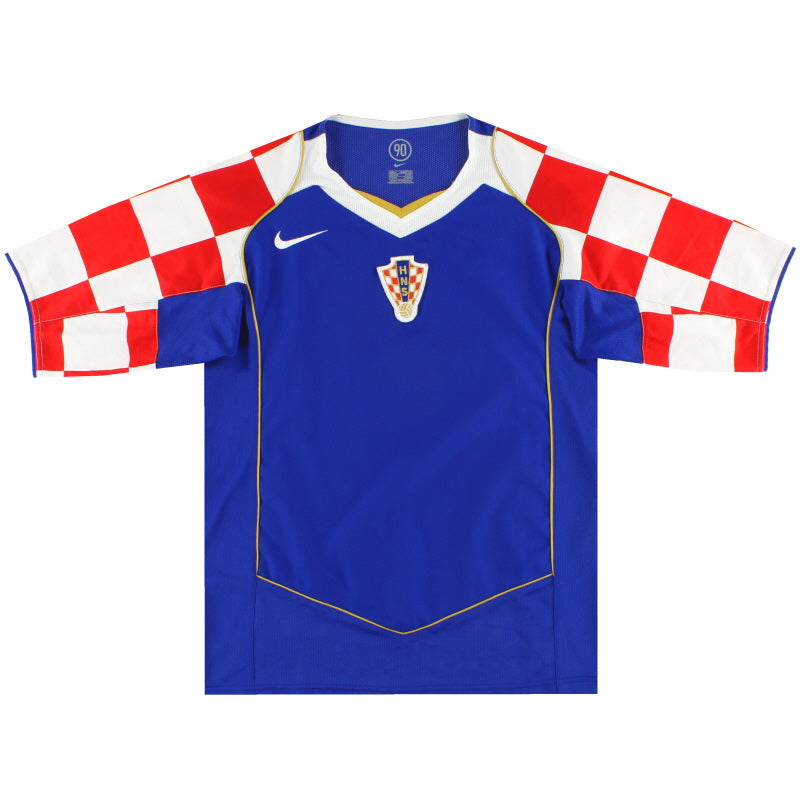 2004-06 Croacia Nike Camiseta Visitante S