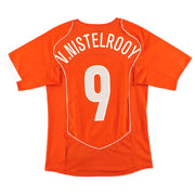 2004-06 Camiseta de casa Holanda v.Nistelrooy #9 S
