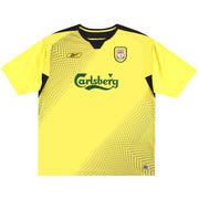 2004-06 Camiseta de visitante Reebok del Liverpool Talla XL