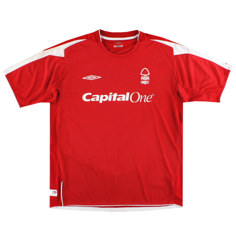 Camiseta Local Umbro del Nottingham Forest 2004-06 XXXL